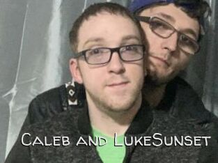 Caleb_and_LukeSunset