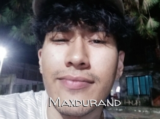 Maxdurand